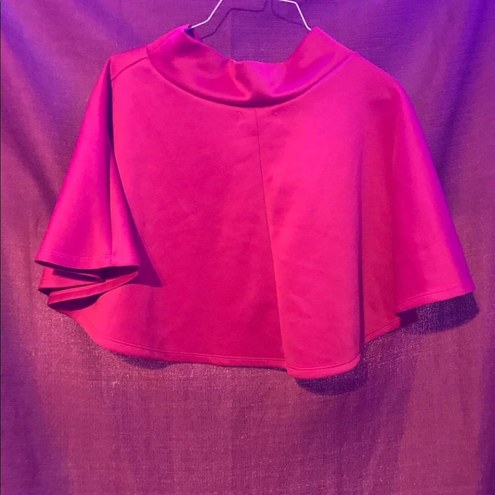 Red skirt never worn only to take picture